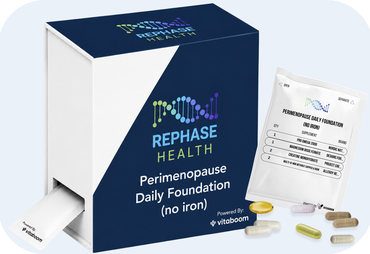 Rephase | Perimenopause Daily Foundation (no iron)