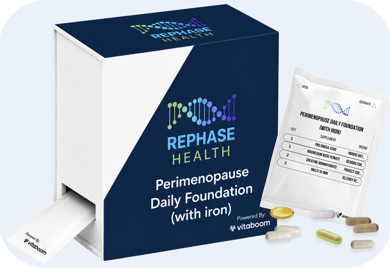 Rephase | Perimenopause Daily Foundation (with iron)